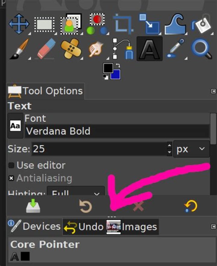 How do I make Tools Options show up in GIMP 2.8?
