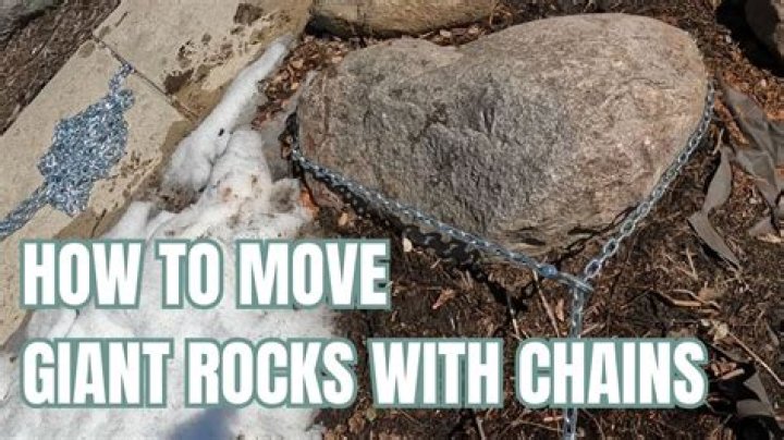 How do I move giant boulders?