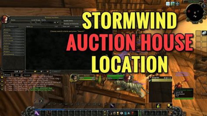 How do I sell items at the auction house in WOW?