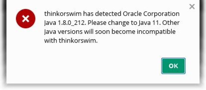 how do upgrade to java 11? thinkorswim says I need it?