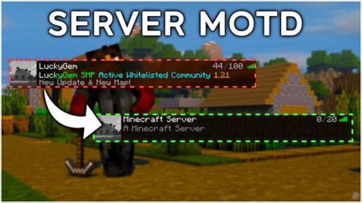 How do you change the MoTD for a Minecraft Server?