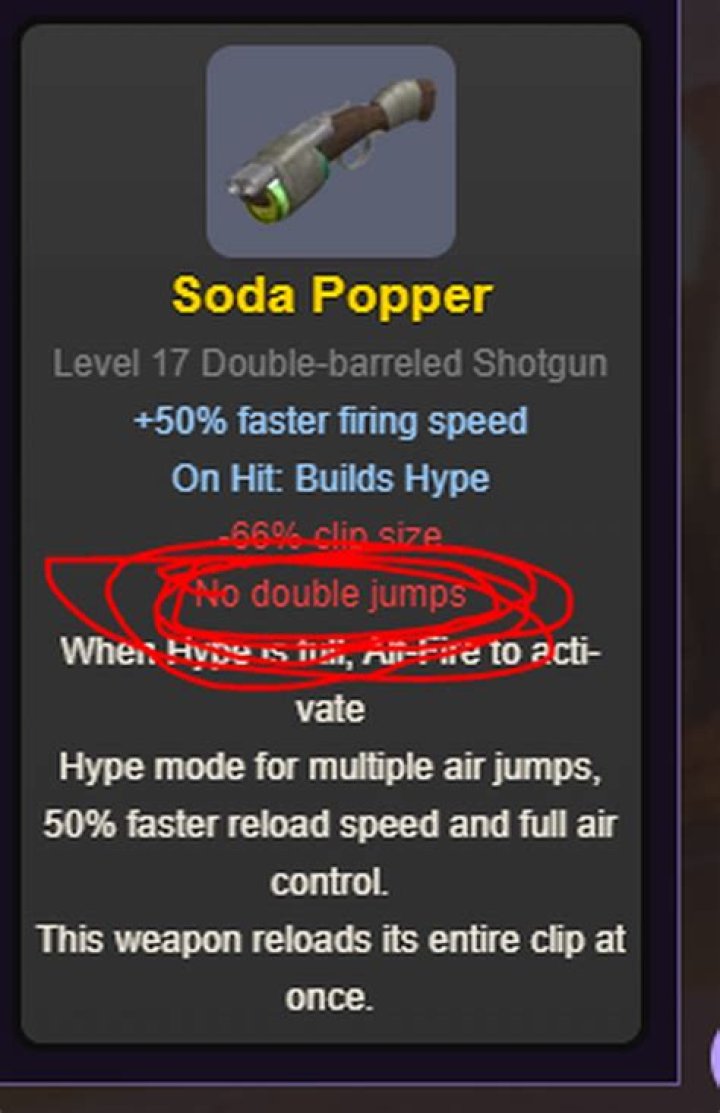 How does the Soda Popper's Hype ability work?