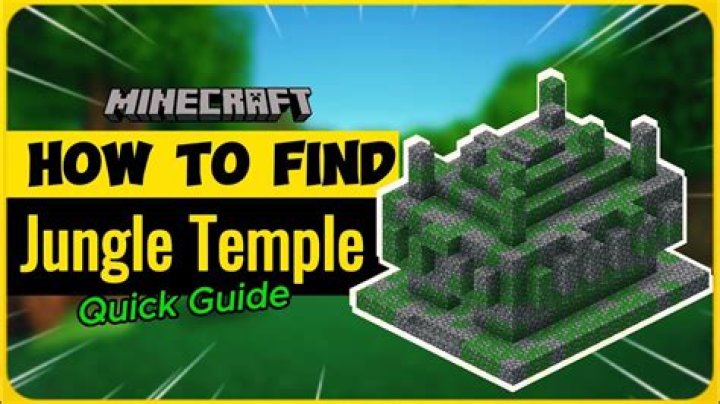 How should I search for Jungles and Jungle Temples in Minecraft?