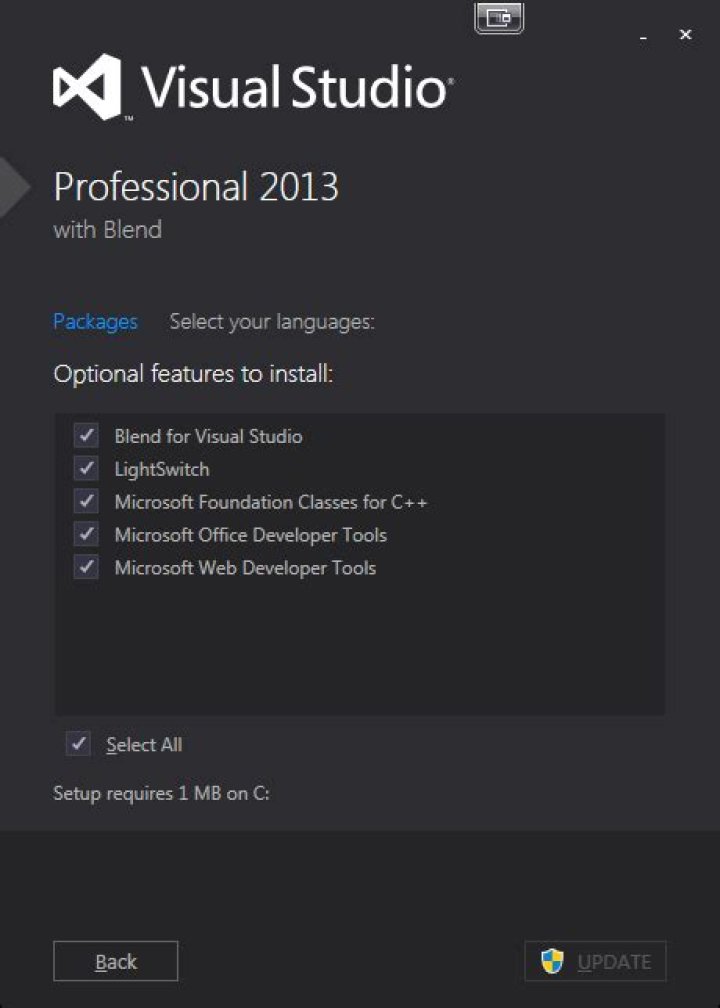 How to add back '"Microsoft Foundation Classes for C++' in Visual Studio