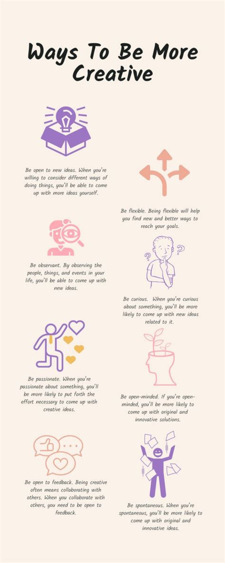How to be more crafty?