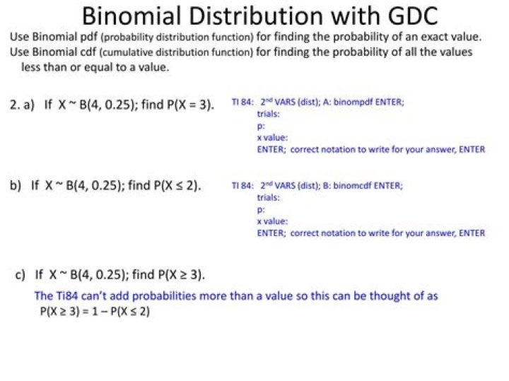 how to calculate cdf using binomial distribution
