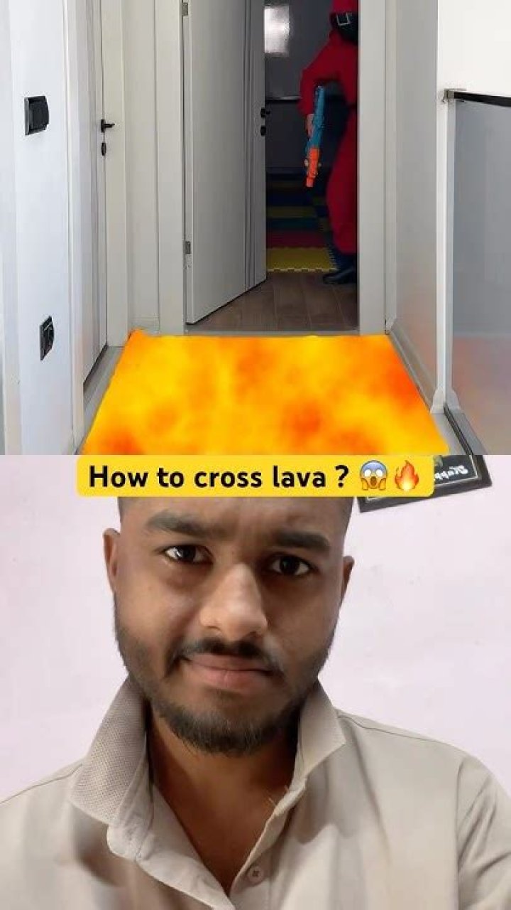 How to cross lava?