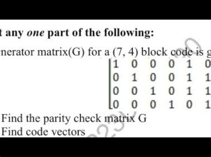 How to find actual code based on parity check matrix, generator matrix and received code?