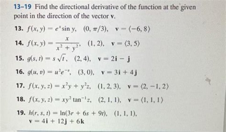 How to find the directional derivative of the following function?