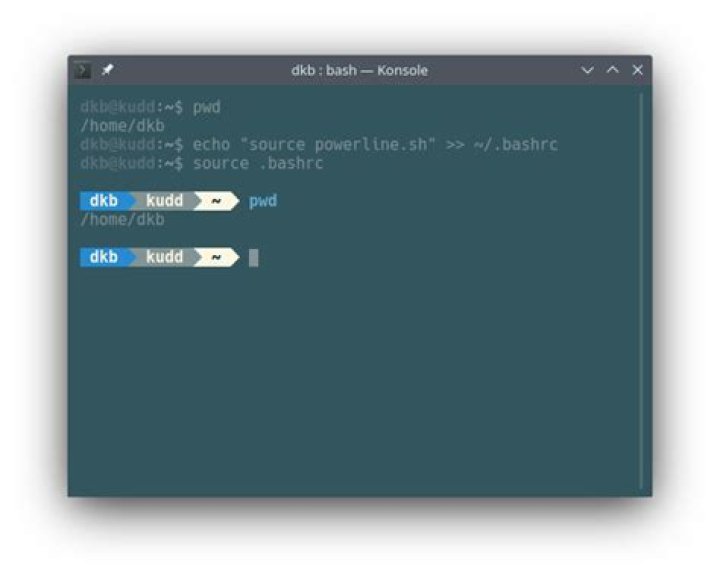 How to get a a graphical BASH prompt?