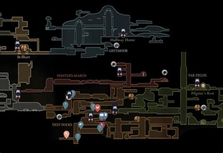 How to get past black barriers in hollowknight