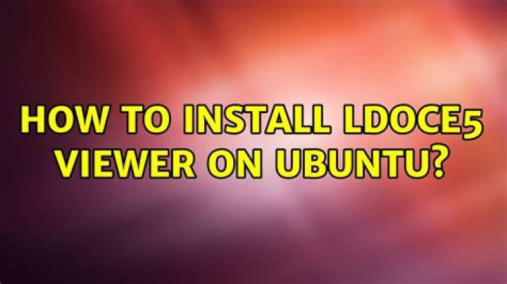 How to install LDOCE5 Viewer on Ubuntu