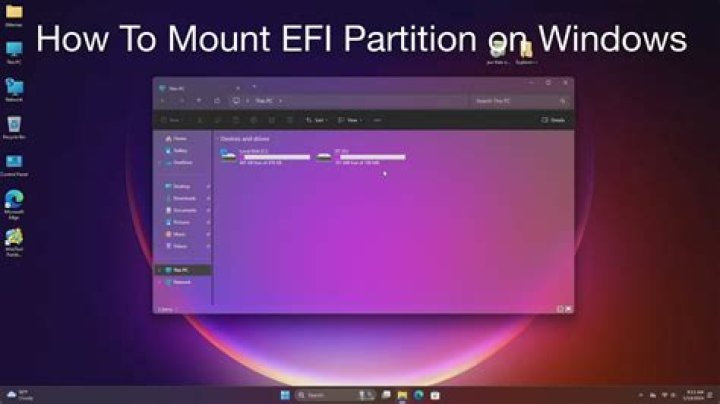 How to mount the EFI system partition using Ubuntu 16.04 Live CD