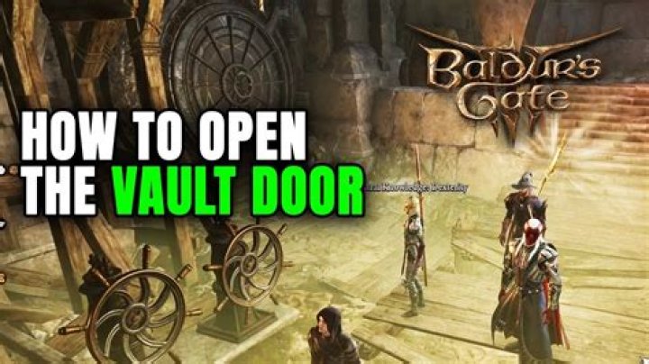 How to open the maintenance door in the sierra madre vault