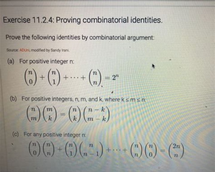 How to prove it by means of a combinatorial argument?(A combinatorial exercise) [duplicate]