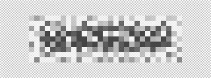 How to recover pixelated text from JPEG image with Photoshop?