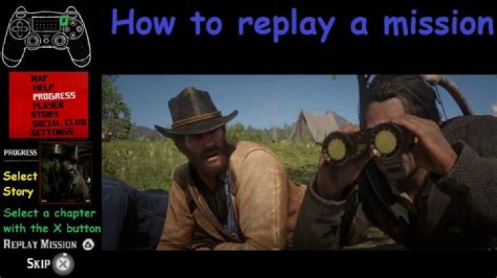 How to replay story (and optional) missions?
