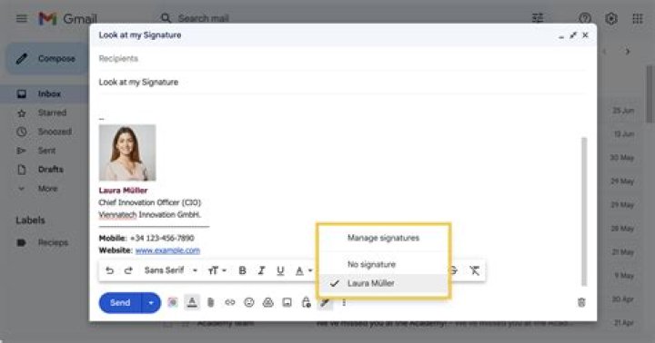 How to sign gmail email with digital signature?