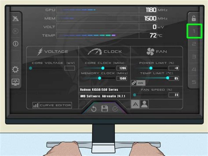 How to underclock my graphic card with software