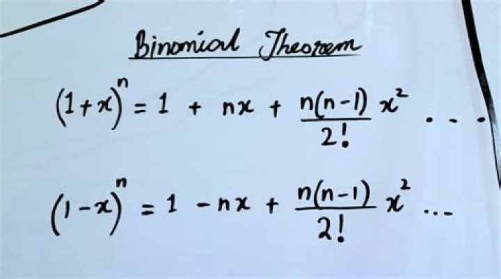 How to use the binomial theorem to calculate binomials with a negative exponent