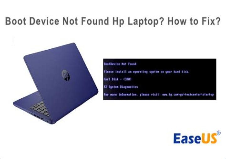 HP machine gives “Boot device not found” and hard drive 3F0 error after rebooting Ubuntu 18, can't boot from USB