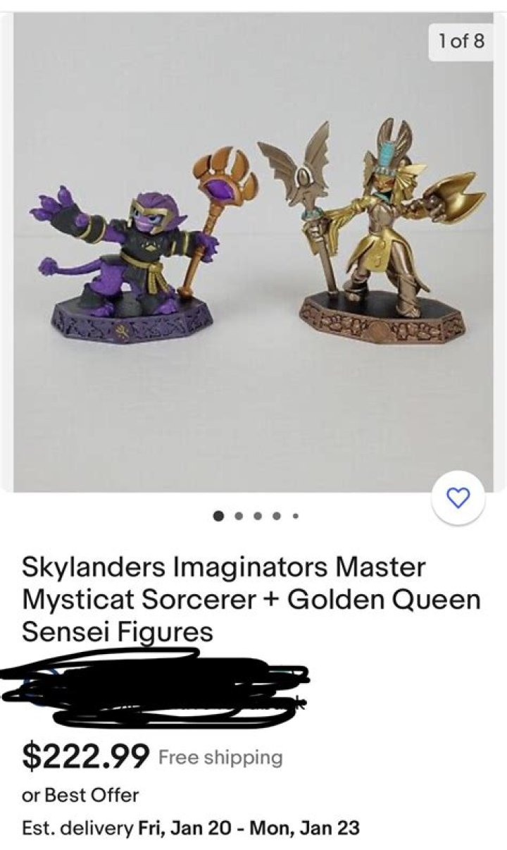 I'm looking for web codes for these Skylanders