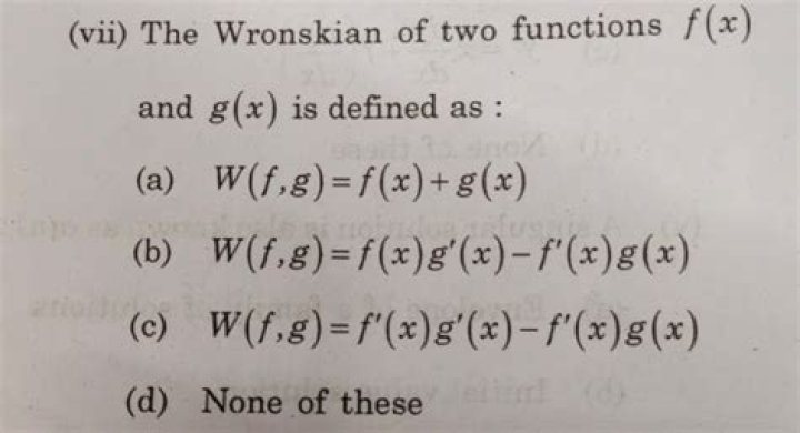 If the Wronskian is zero at some point, does this imply linear dependency of functions?