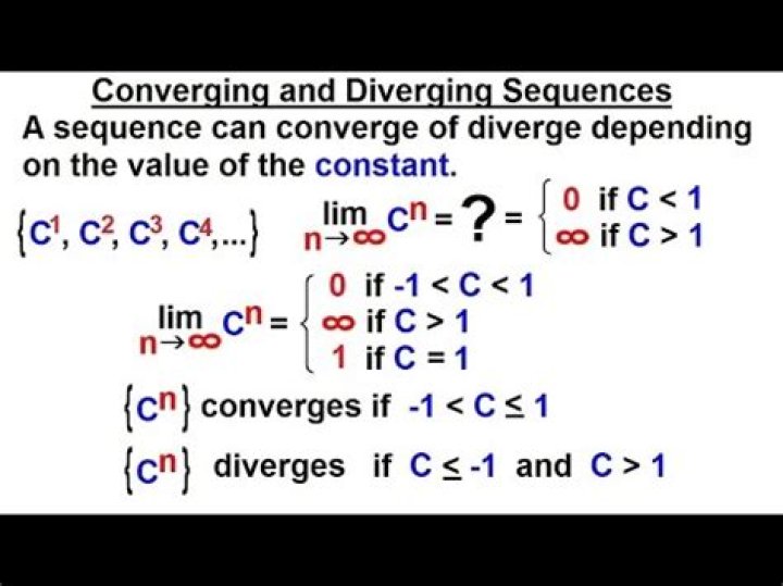 In the definition of sequences diverging to infinity, why must the constants be positive?