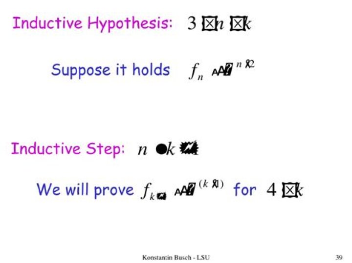 Induction Proof without Explictly Using The Induction Hypothesis?