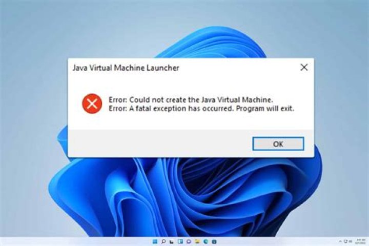 installed jdk by and have Error: Could not create the Java Virtual Machine