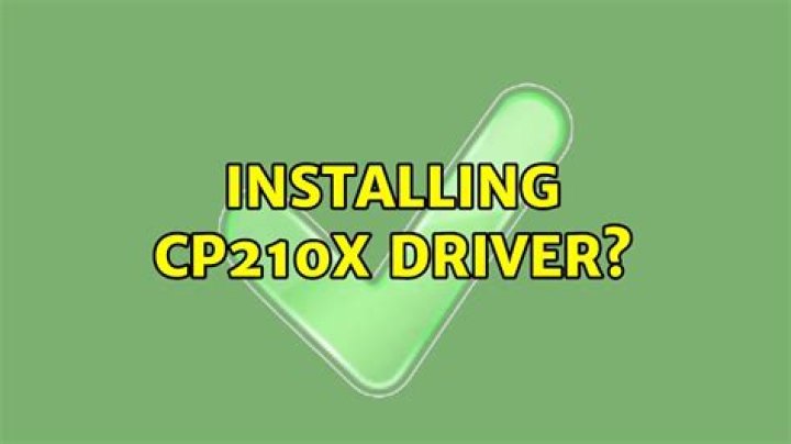 Installing CP210x Driver?