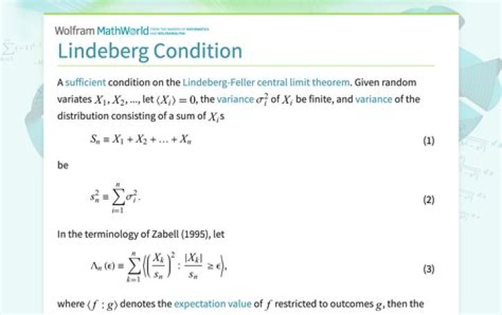 Intuition of Lindeberg Condition