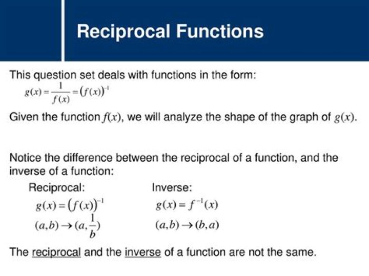 Is there a function whose inverse is exactly the reciprocal of the function, that is $f^{-1} = \frac{1}{f}$?