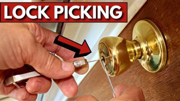 Is there a way to lock pick a door that I already have a key to?