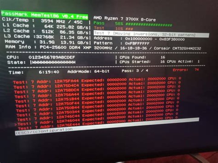 Is this memtest86 error definitely faulty RAM?