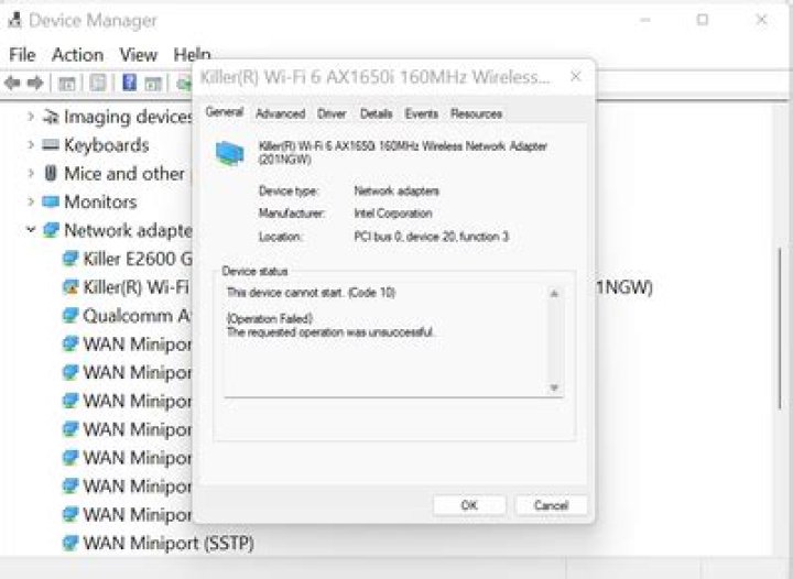 Killer Wi-Fi 6 AX1650i WiFi Very Slow Connections on Ubuntu 20.04, also through the cable, known solutions do not work