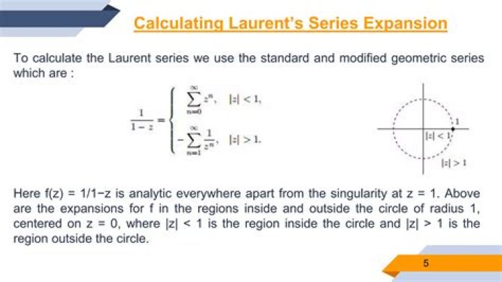 Laurent Series Expansion Problems