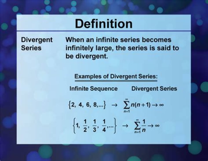 Meaning of divergent limit?