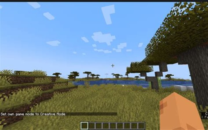 Minecraft - Pick a block in creative mode If I don't have a mouse?