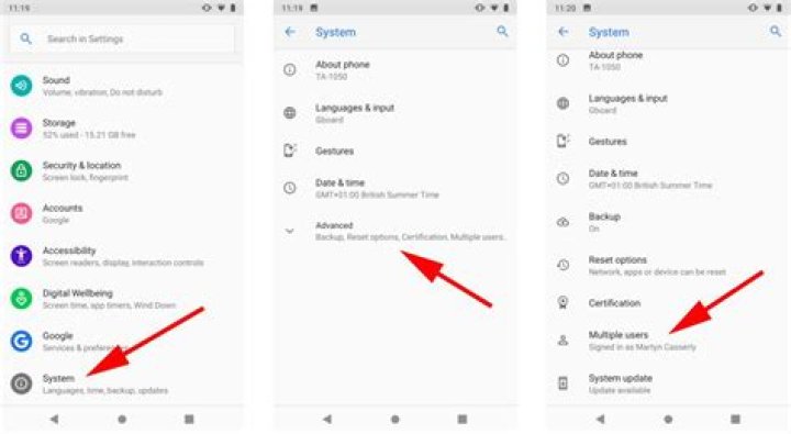 Missing options in settings screens but they appear when searched for