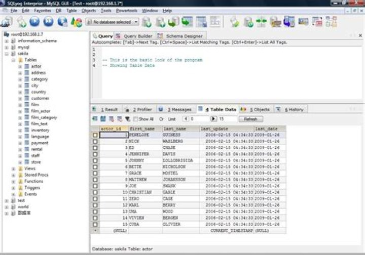 MySQL GUI Tools