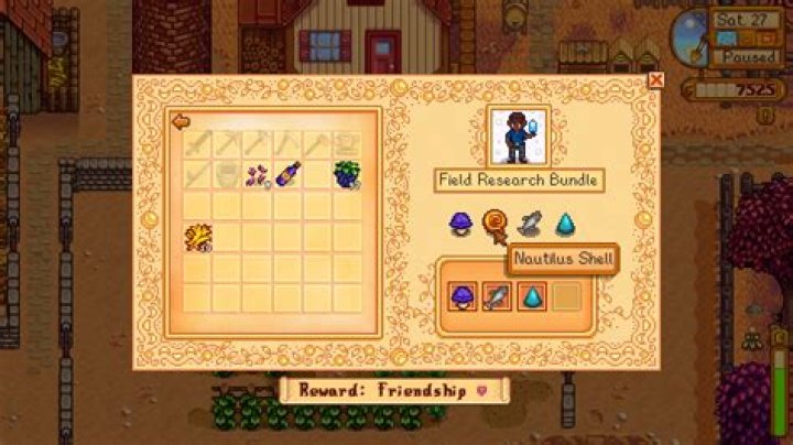 Nautilus shell? (Field Research community centre bundle)