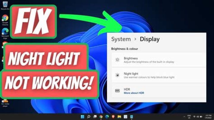 Night light is not working on joined display on Ubuntu 20.04