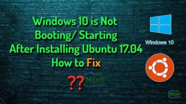 Not booting after installing ubuntu on hdd with windows10 on ssd