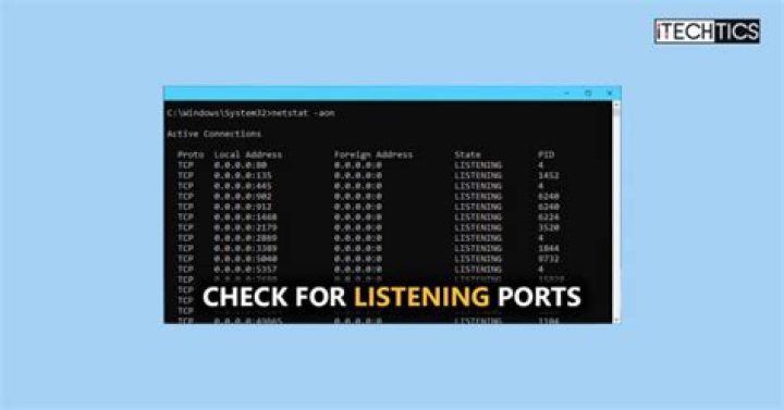Opening a port for listening