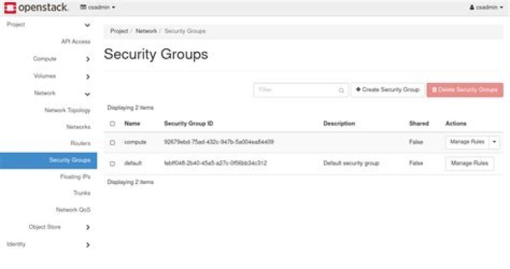 openstack set quota security group