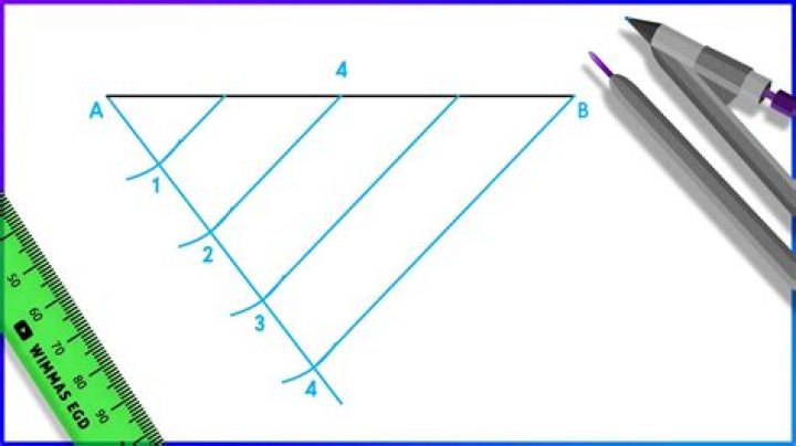 Parallel lines divide a circle's area into thirds