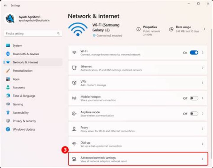 ping returns a different address before ssh into a device connected to a school network