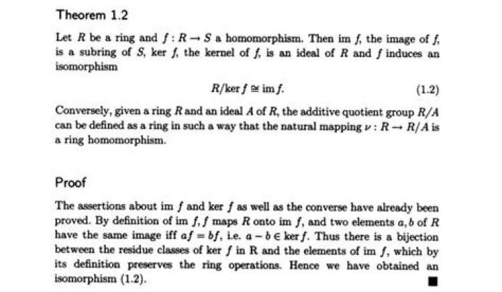 Proof of the First Isomorphism Theorem for Rings [duplicate]