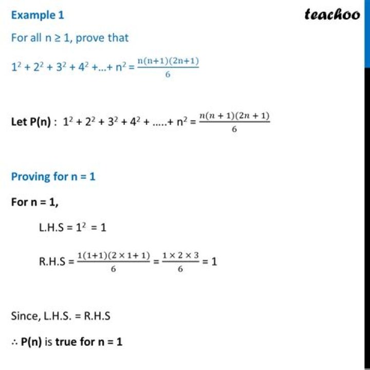 Prove that $1^2+2^2+\cdots+n^2=\frac{n(n+1)(2n+1)}{6}$ for $n \in \mathbb{N}$.